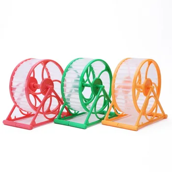

Pet Small Animals Hamster Running Wheel Cage Running Exercise Tool Toy 1 Pcs