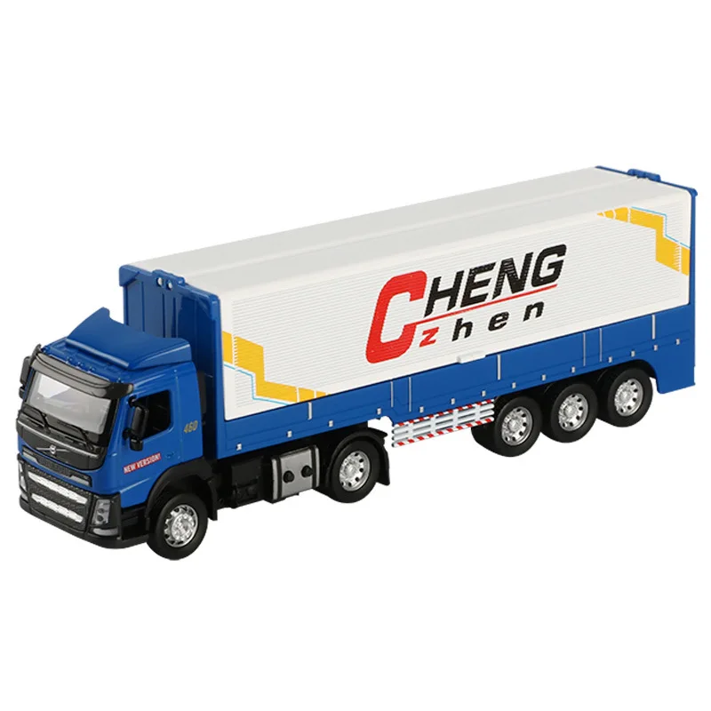 

Alloy Transformation Engineering Vehicle Toy Tractors Model Freight Truck Made in China Truck Small Finished Product