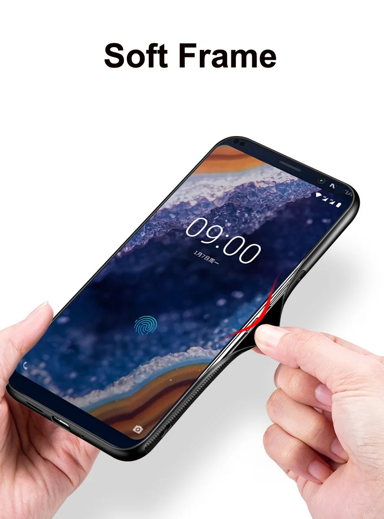 Для Nokia 9 PureView Чехол 9 PureView чехол из закаленного стекла жесткий чехол для телефона для Nokia 9 Pure View стеклянная оболочка Nokia9 PureView сумка