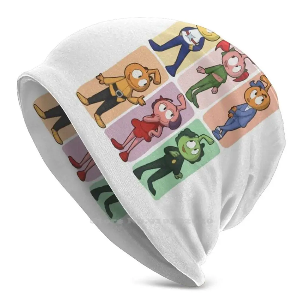 Snorks Winter Warm Knitted Cap Beanie Men Snorks Retro 80S Cartoons Snorky The Snorks Illiona