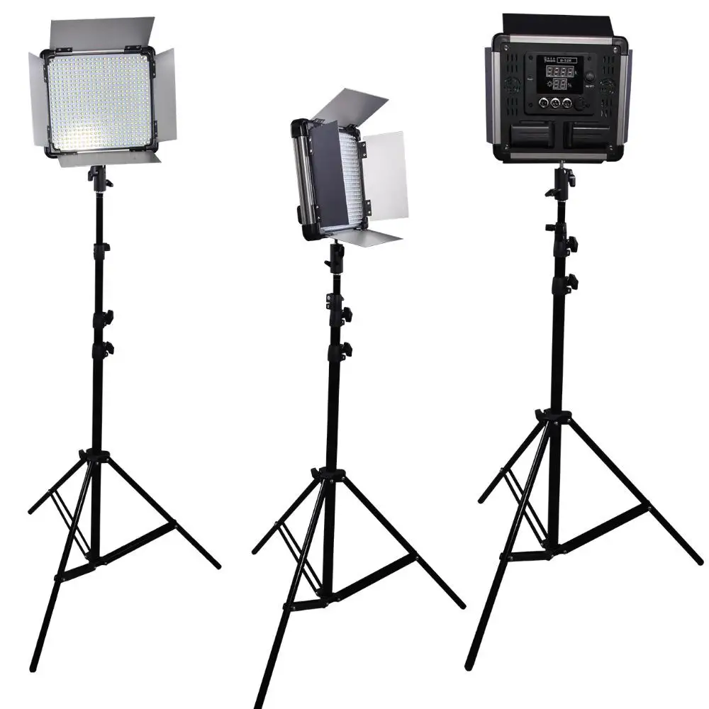 

DHL Free 3 pcs Dison Remote Control LED Lamp camera continue lighting D-528 40W 1500 Lumen Studio Photography led video light