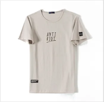 

Summer new women's street letter characters print loose short-sleeved T-shirt 33.64