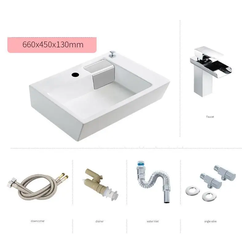 Number 19 Bagno Lavatorio Banyo Sobre Encimera Umywalka Ванная комната сосуд Evier Lavabo De Mano черная раковина Cuba Pia Banheiro умывальник - Цвет: Number 19