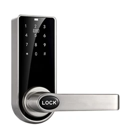 Serrure à clé mécanique intelligente Bluetooth, serrure numérique pour carte IC, avec bouton de verrouillage électrique, Anti vol 