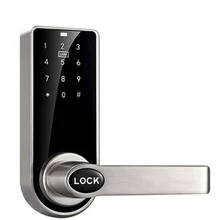 Smart Door lock meccanico Key Lock portachiavi blocco digitale maniglia elettronica blocco manopola blocco antifurto Bluetooth opzionale TTLOCK