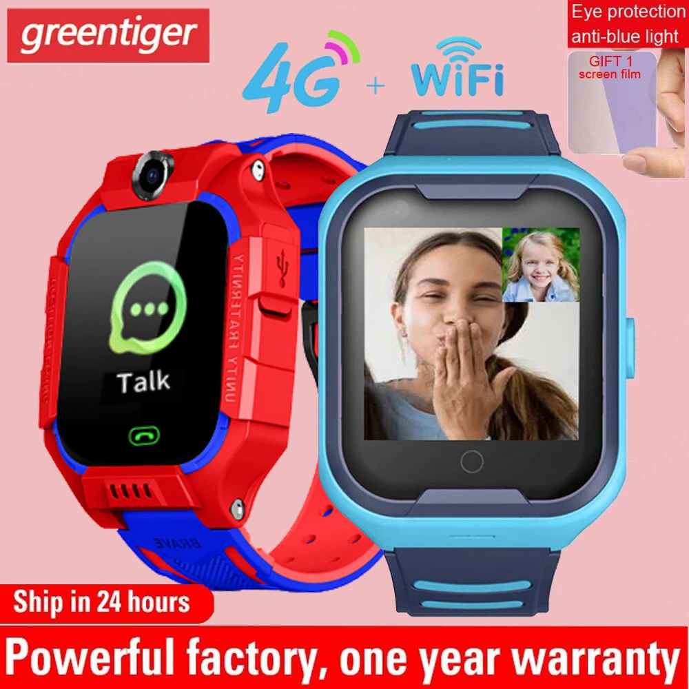 第一ネット キッズ4gスマートウォッチgps Wifi 防水ビデオ通話 スマートウォッチ