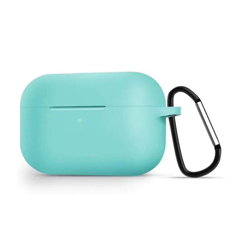 Мягкий силиконовый амортизирующий защитный чехол для Airpods Pro, чехол для зарядки, видимый передний светодиодный защитный чехол для Airpods Pro