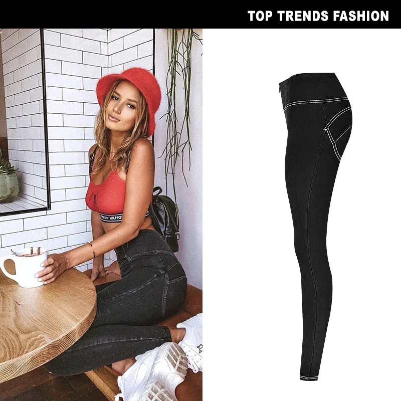 LORDLDS Women Jeans High waist Push Up Skinny Black Blue Denim Pencil Pants trousers Casual Clothing for women