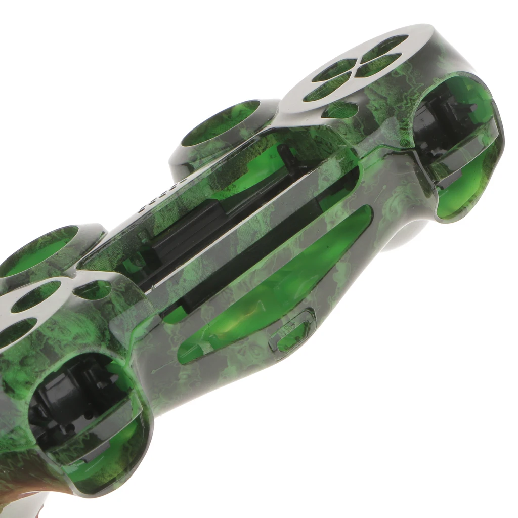 Custom Shell Hydro Dipped Mod Buttons Mod Kit for PS4 Wireless Controller