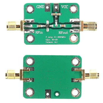 

0.1-2000MH​z RF Wideband Amplifier 30dB Low-Noise LNA Broadband Module Receiver