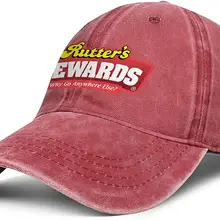 Rutter's Logo Женская Ковбойская Кепка Мягкая стильная состаренная Кепка с широкими полями