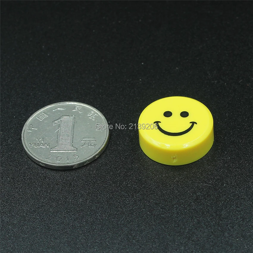 20 PCS Smiley faces-shape strong colorful neodymium whiteboard toy magnets fridge sticker