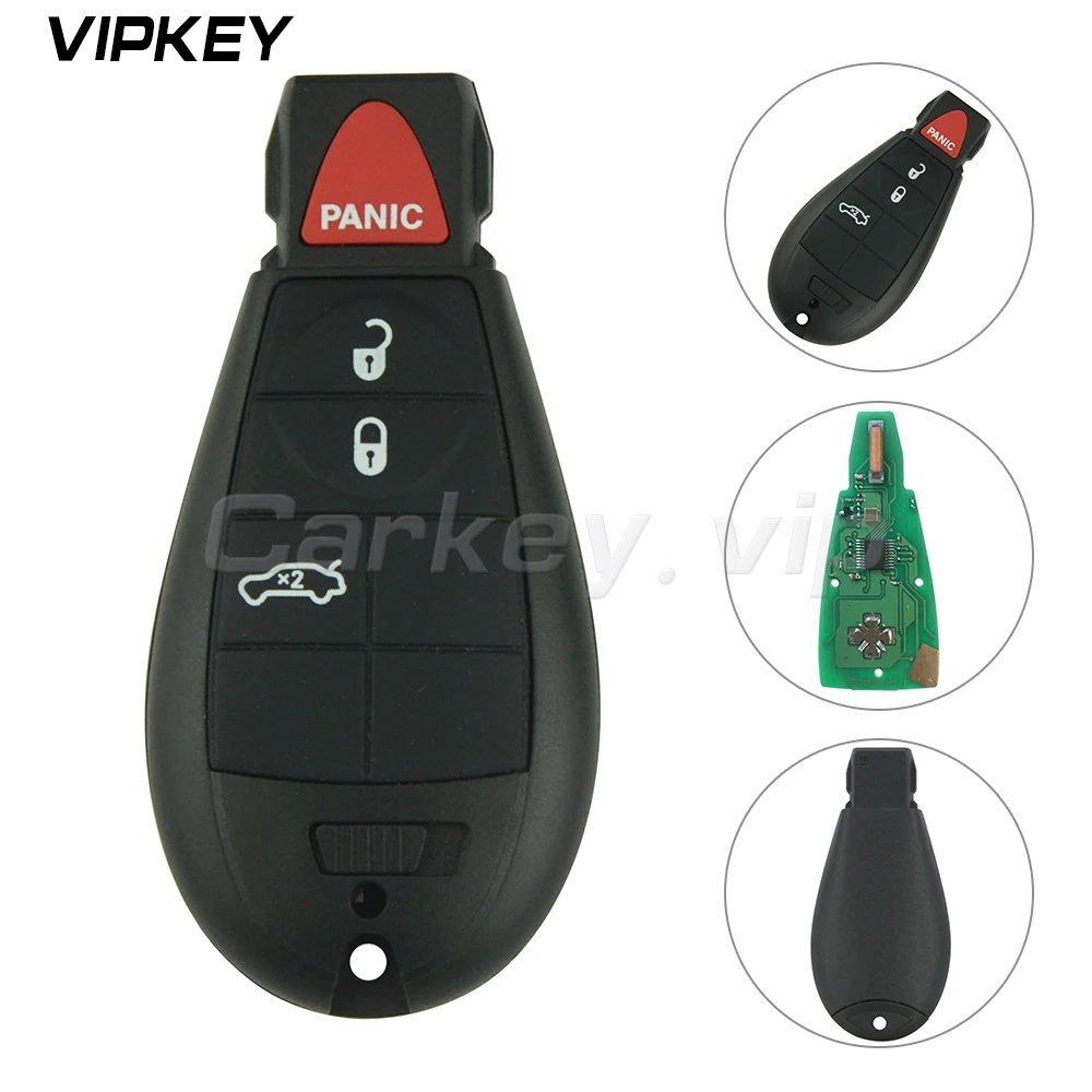 Пульт дистанционного управления с 3 кнопками для умного кубика паникой Dodge Key 434