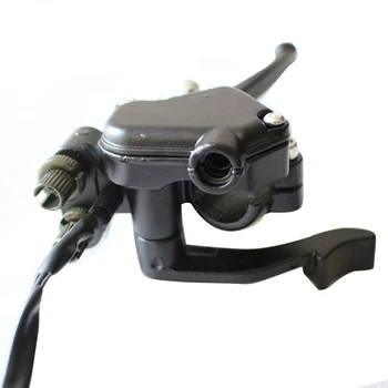 

22mm For ATV Easy Install Speed Control Powersports Durable Assembly Practical With Dual Brake Lever Solid Thumb Throttle