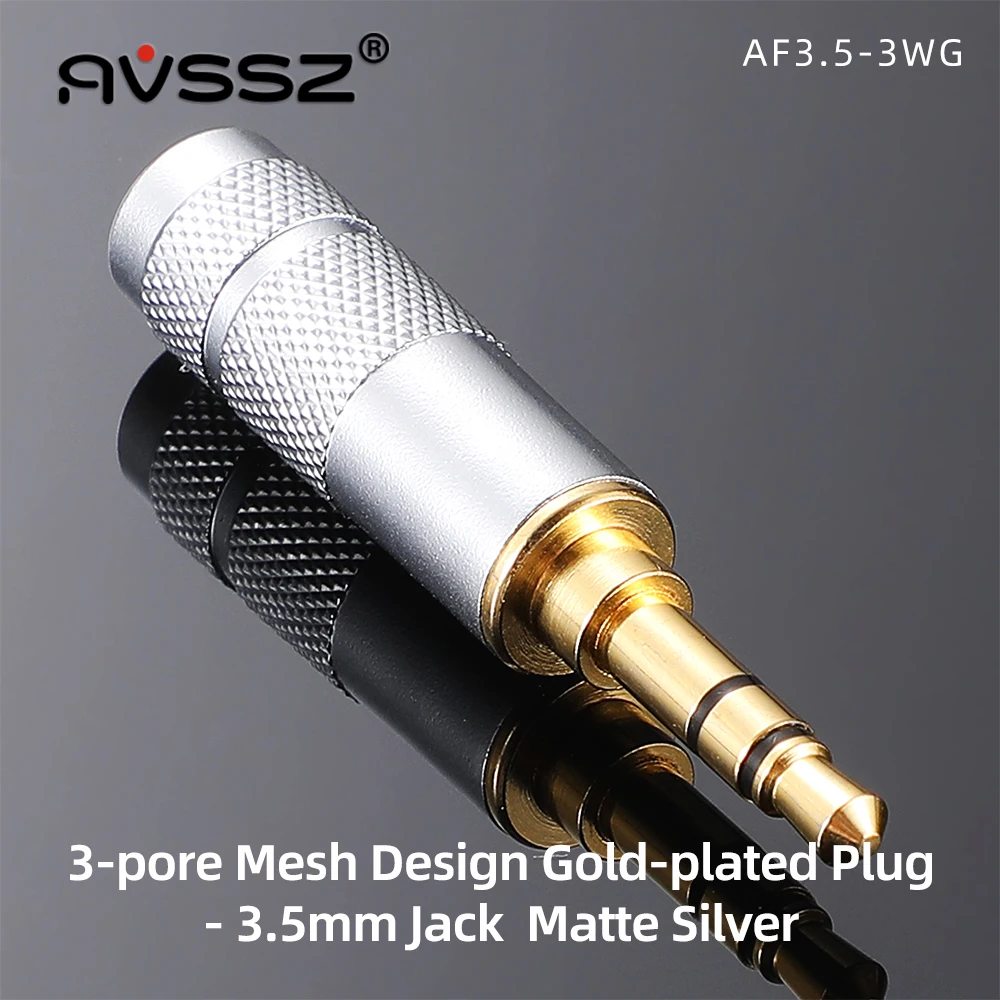AVSSZ High-End 3.5mm Stereo Headphone Extension Cable with Gold-Plated Dual-Channel, Balanced 4.4mm Plug - 3/4/5 Poles Description Image.This Product Can Be Found With The Tag Names Headphone extension cable jack, Jack 25 mm 44 mm 3 4 5 Pole TRRS TRRRS, Jack 35 mm Stereo Mono Plug, Jack 35 mm TRS TS