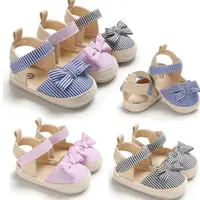 Citgeett Summer Newborn Baby Girls Crib Shoes Infant Soft Summer Princess Sandals Shoes 1