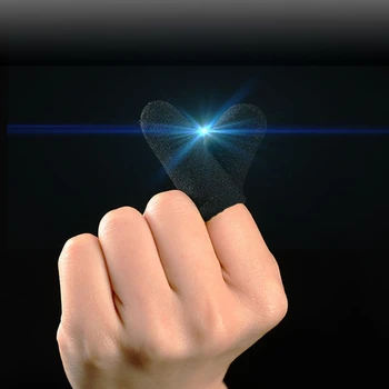

5 Pairs Mobile Game Sweat-proof Fingers Gloves Touch Screen Thumbs Finger Sleeve for PUBG Phone Gaming Accessories
