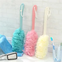 Большой размер противоскользящая длинная ручка мочалка щетка для полотенец пенящаяся вуаль потертый скраб для спины yu yong pin производители оптом