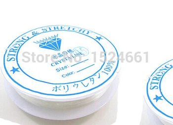 

Wire Crystal Elastic Line Fishing Line 0.4/0.5/0.6/0.7/0.8/1.0MM *leather Sewing Thread Waxed Thread for Leather Nylon Thread