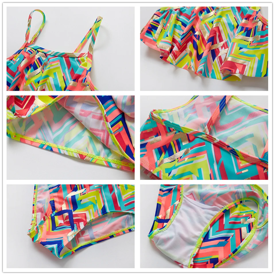 ST190 mix girls swimwear
