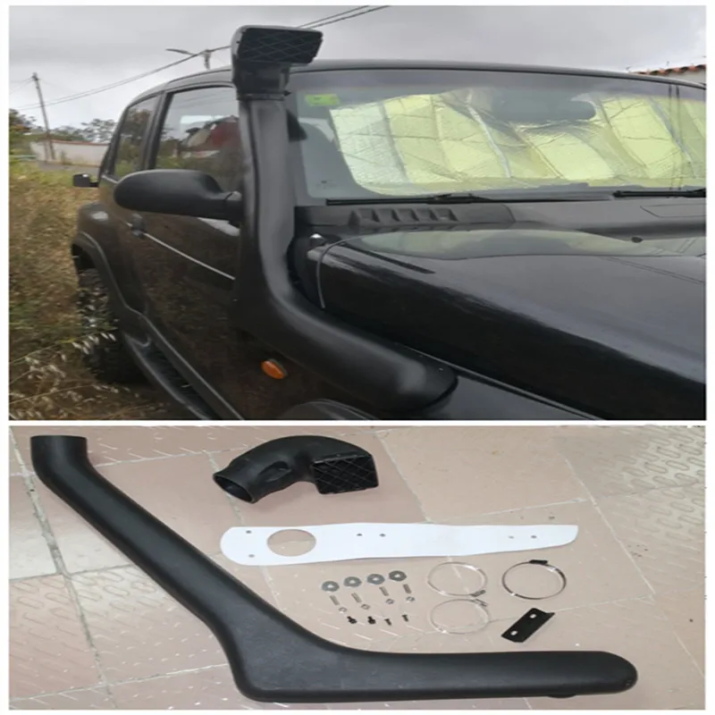 

4*4 EXTERIOR PARTS LLDPE Snorkel KIT SET Air Intake Snorkel Kit Set FIT FOR SSANG YONG KORANDO 1998+ CAR SNORKEL