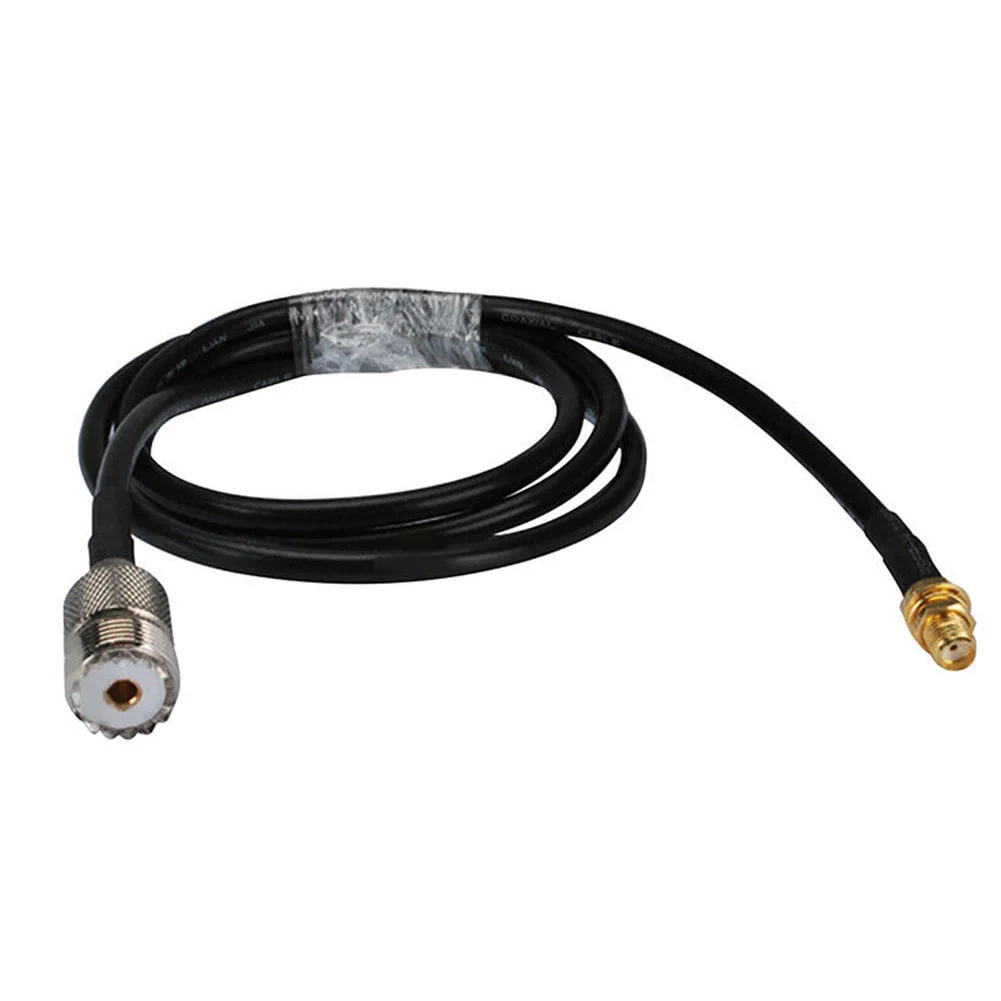 1m Overheat Protection Walkie Talkie Connector Parts Extension Cable Replacement Female SMA To UHF SO239 Threaded Radio Antenna 1m Overheat Protection Walkie Talkie Connector Parts Extension Cable Replacement Female SMA To UHF SO239 Threaded Radio Antenna