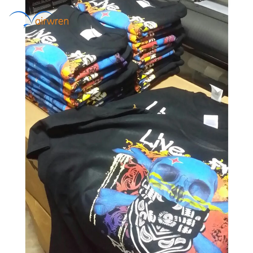  A2 size DTG direct to garment printing 3d embossed t-shirt printer lst