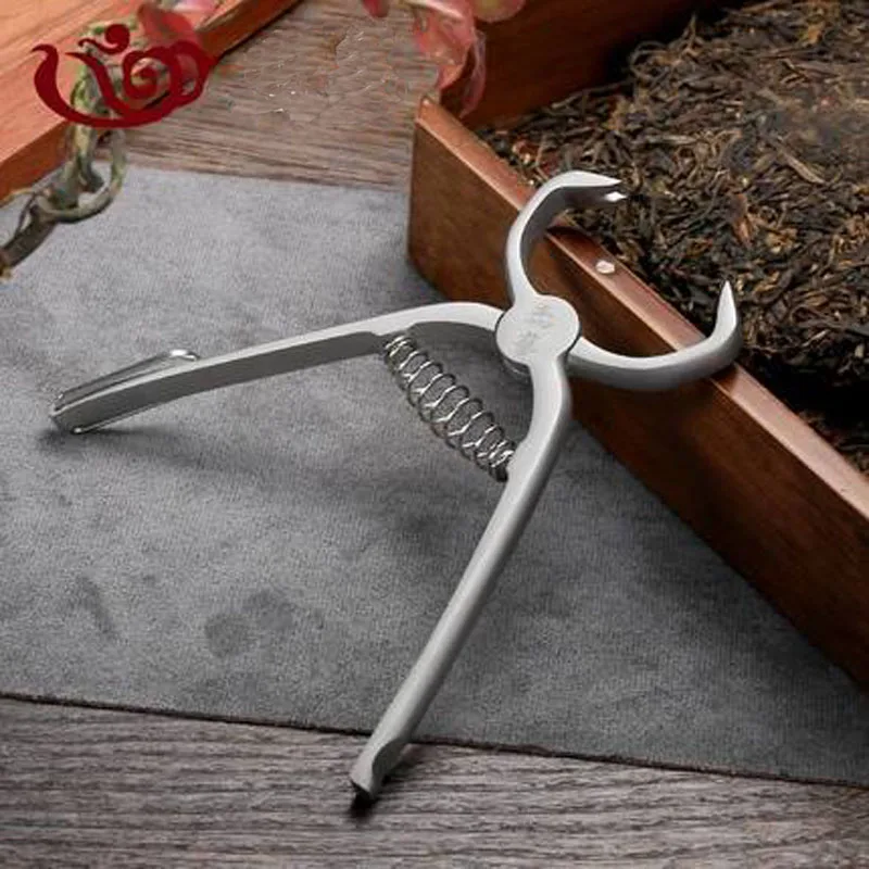 Stainless Steel Tea Pliers, Dark Puer Tea Knife Set Accessories, Pry Tool, Teaware Needles Cones