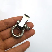 20 шт. цинковый сплав O форма Скоба+ 4 отверстия Регулятор для наружного кемпинга Туризм выживания Веревка Браслеты с пряжкой вспомогательный карабин