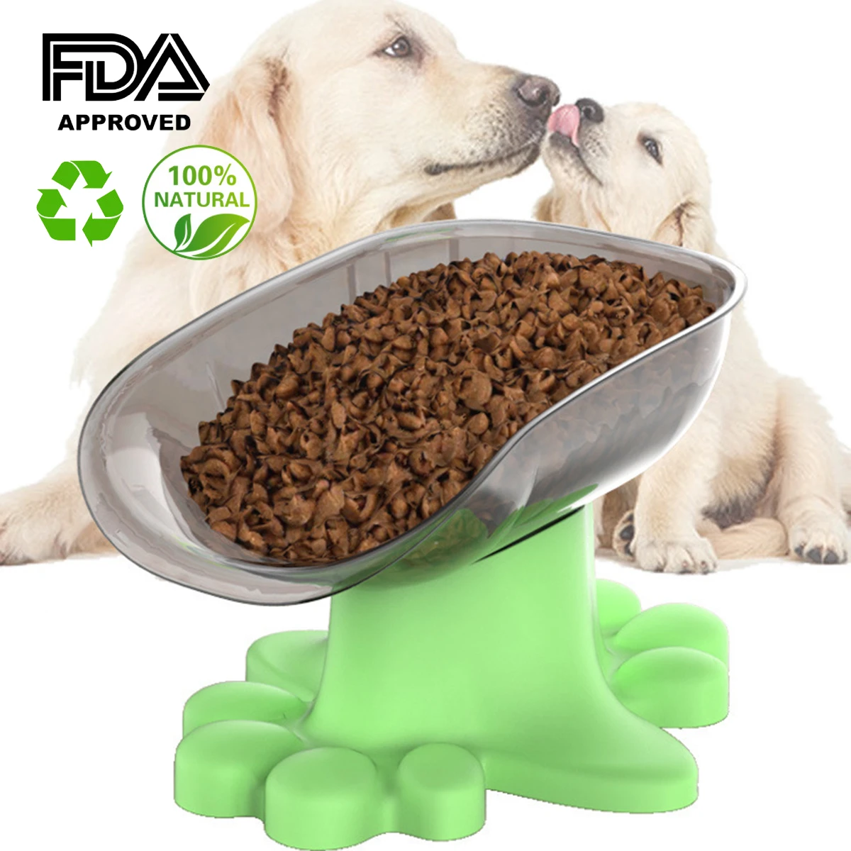 Dog Supplies Dog Bowl Dog Bowl Slow Food Bowl Large Dog Pet Feeder Dog Food Bucket Pet Supplies DF-006