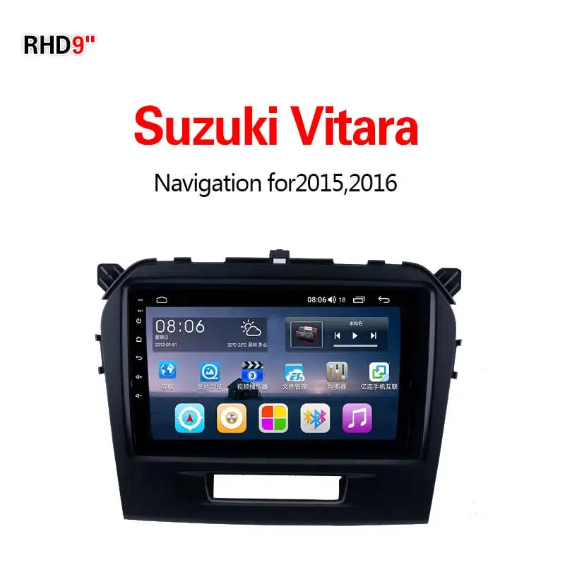 4G8core32G Lionet gps навигация для автомобиля Suzuki Vitara- 9 дюймов RS2001X - Размер экрана, дюймов: 4G8core32G