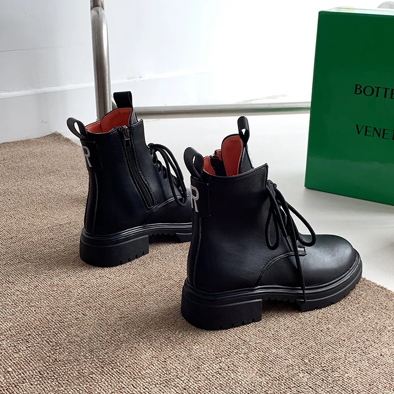 Botas de estilo occidental para mujer, botines blancos góticos, botas  negras de goma de encaje, zapatos para mujer 2021|Botas hasta el tobillo| -  AliExpress