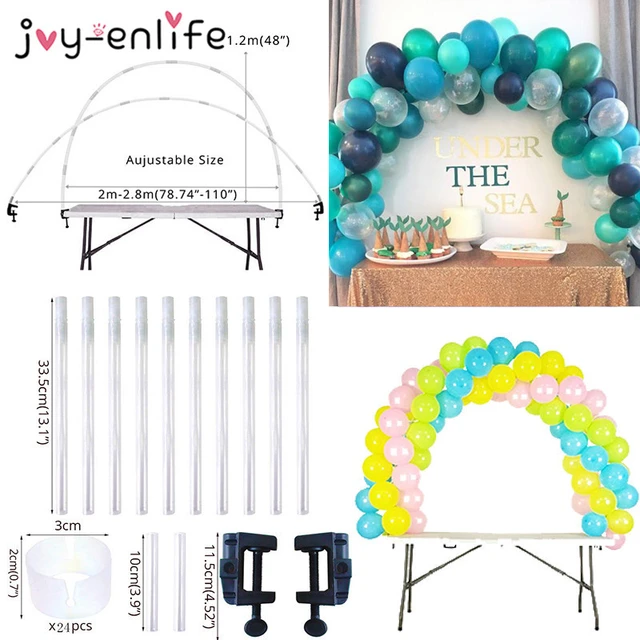 Adjustable Table Balloon Arch Kits Diy Birthday Party Wedding Decoration  Balloons Column Stand Baby Shower Ballon Accessories - Ballons &  Accessories - AliExpress