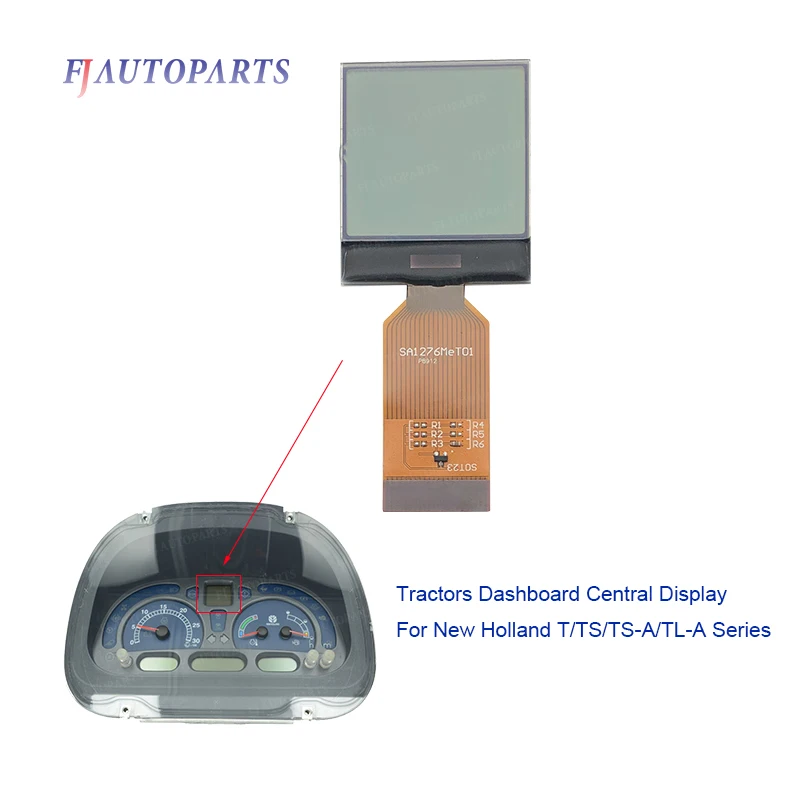 InstrumentClusterDashboardTractorsLCDScreenDisplayForNewHollandTSeriesTSSeriesTLA