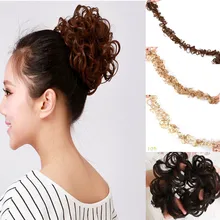 Lupu женские гибкие волосы для наращивания конский хвост наращивание синтетические волосы аксессуары волнистые грязные волосы бег прическа гулька волосы кудрявые волосы