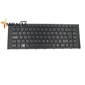 

New Latin keyboard for Sony Vaio PCG-61211L PCG-61211M LA/SP language with black frame Original Hot Sale C1208000012