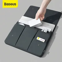 Baseus-funda impermeable para ordenador portátil, bolsa para Macbook Air Pro 13, 16, iPad Pro Air