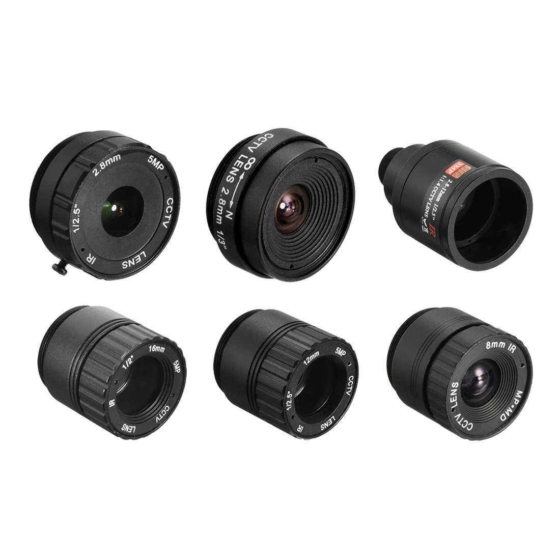 

uxcell F1.2/F1.4 FPV Cameras Lens Wide Angle Black for CCD Camera Excellent Coating Process