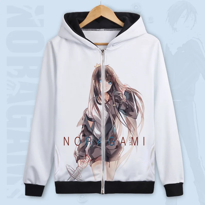Noragami YATO Iki hijori толстовка с капюшоном, костюм для косплея для мужчин и женщин, модная мультяшная куртка с капюшоном, школьная форма для студентов