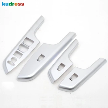 

For Honda CRV CR-V 2012 2013 2014 2015 ABS Matte Car Interior Window Lift Switch Panel Decoration Frame Cover Trim Accessories