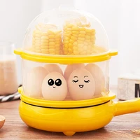 Egg Cooker For Breakfast Multifunction Mini Electric Egg Omelette Cooker 220v Non-stick Frying For Pan Steak Egg Sausage Machine 1