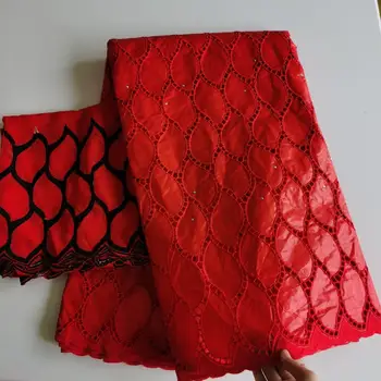 

latest new coming high quality 2020 bazin riche fabric swiss cotton lace for wedding dress with 2yards tulle mesh lace fabric