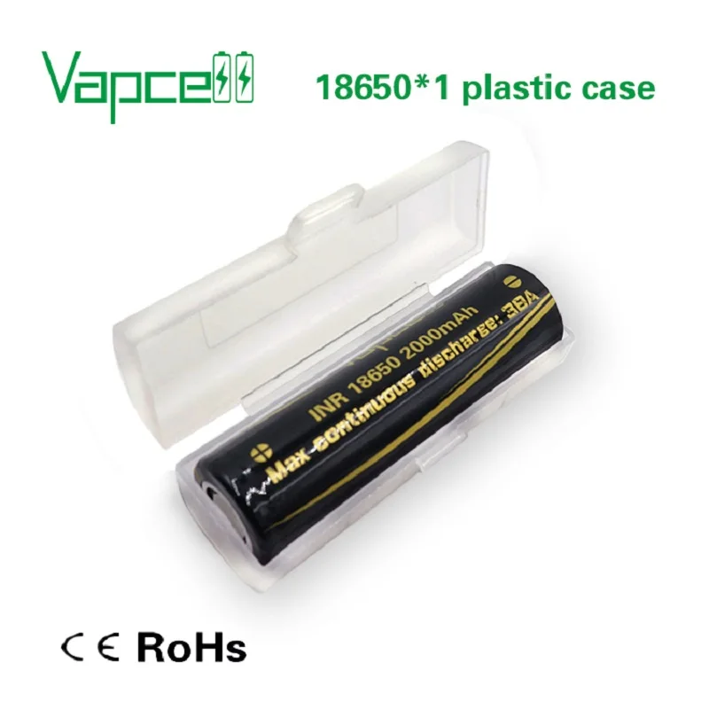 Vapcell Одноместный 18650 Пластиковый Чехол для аккумулятора |