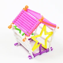 100 / bag DIY building blocks children's toys puzzle stitching tubular
