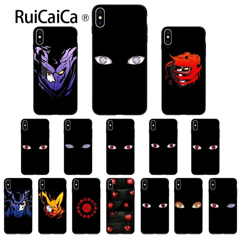 Чехол для телефона Ruicaica Naruto The Sharingan Rinnegan eye из мягкого ТПУ мобильных телефонов Apple