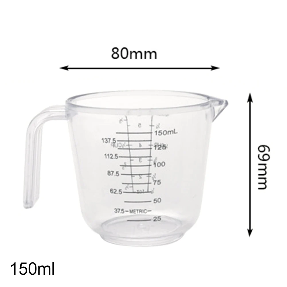 150/300/600 мл Ручка Вода Молоко Яйцо весы мерный стакан кружка инструмент измерения