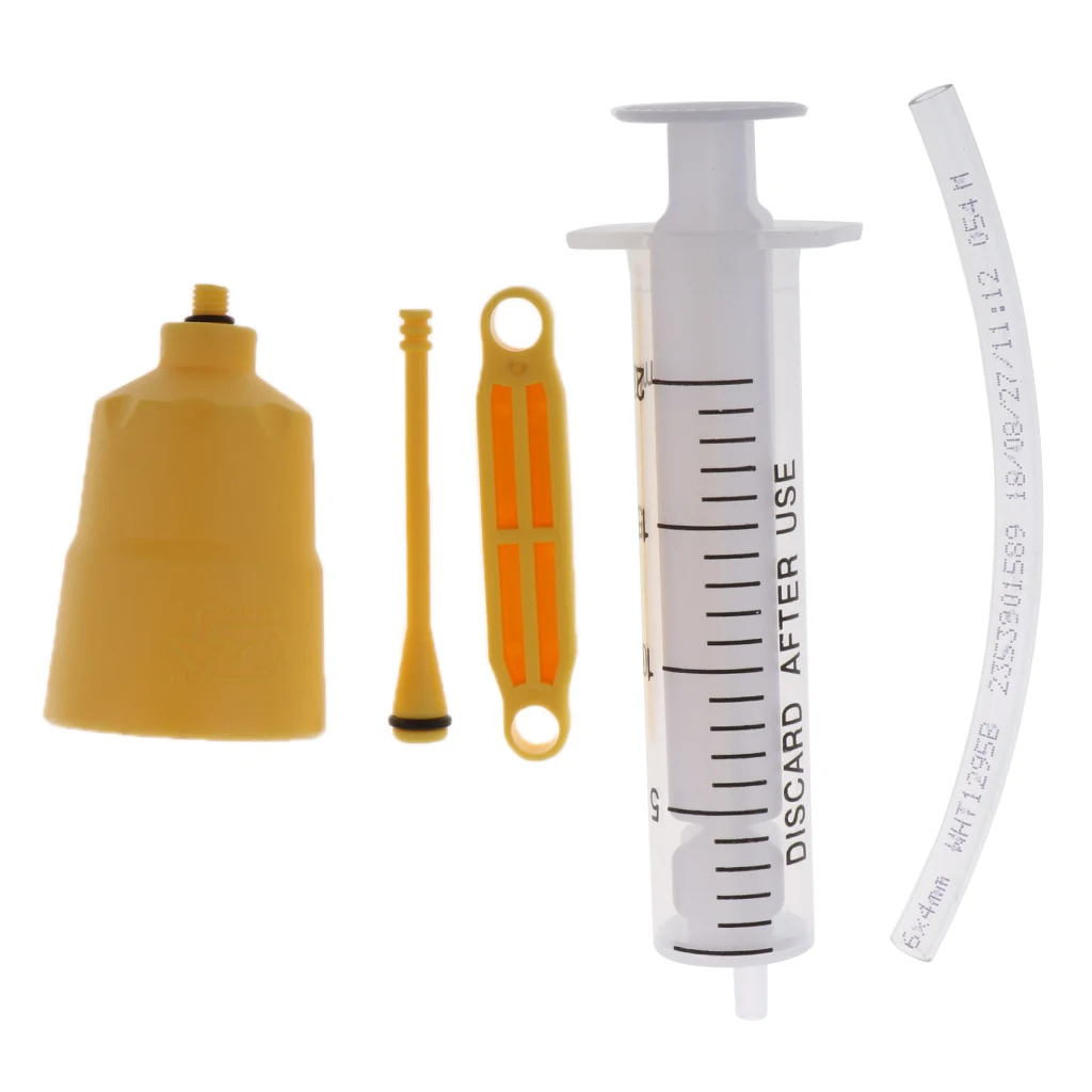 Perfeclan Road Bike Bicycle Disc Brake Mineral Oil Bleeding Filling Tool Kit