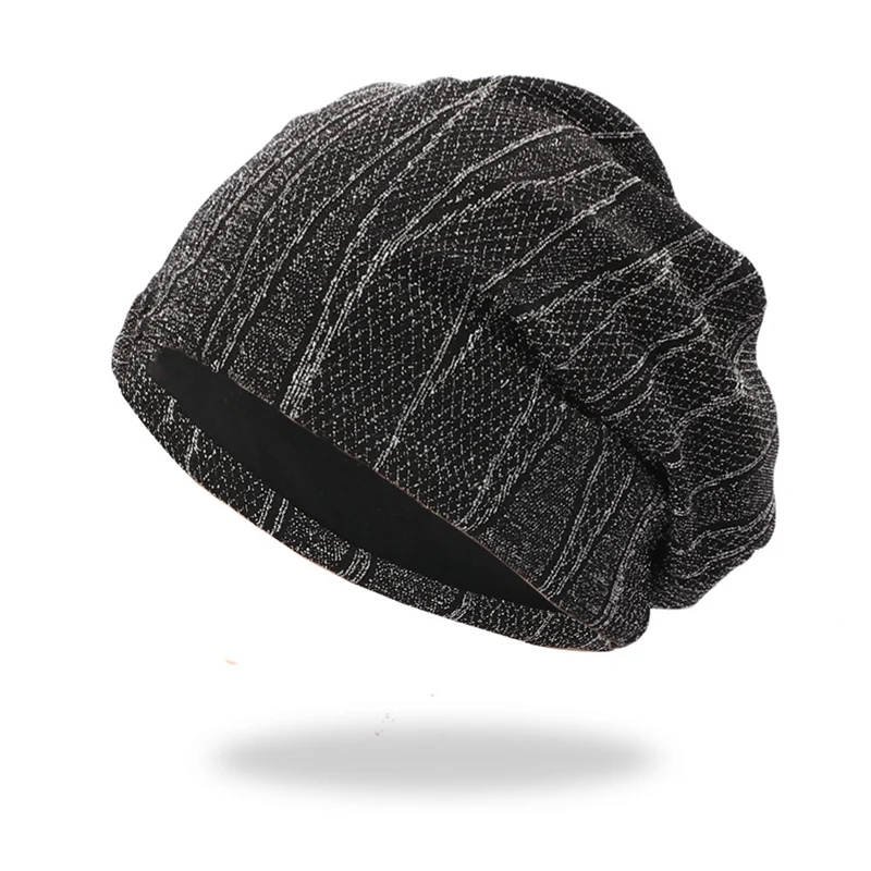 Beanie Cap Windproof Thermal Comfortable Knit Cotton Hat Headwear Apparel Accessories