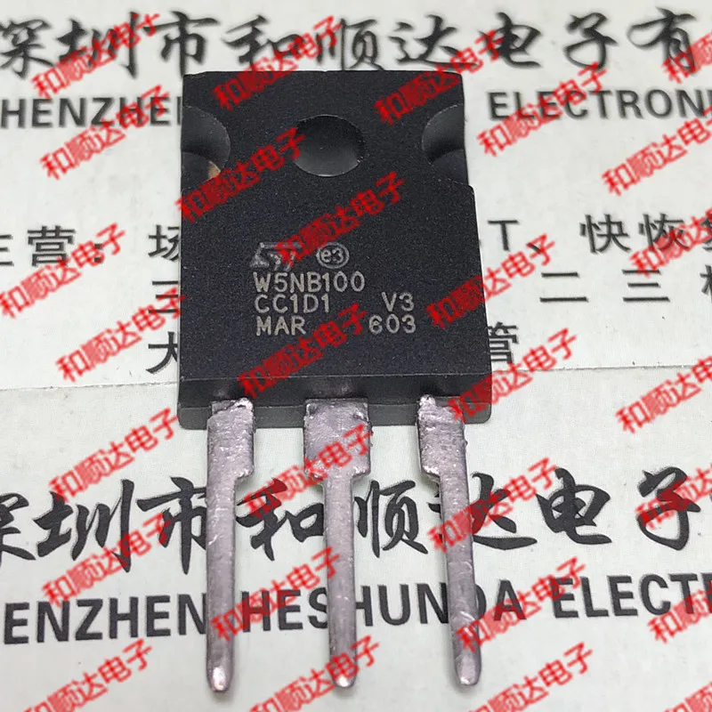 10 шт./лот W5NB100 STW5NB100 новое место, чтобы-247 1000V 4.3A