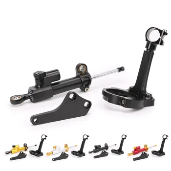 

Motorcycle scooter autobike Steering damper Stabilizer & Bracket For Kawasaki ER6N 2006-2008 2007